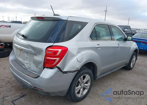 2016 Chevrolet Equinox Ls from USA, damaged, VIN 2GNALBEK4G1127860